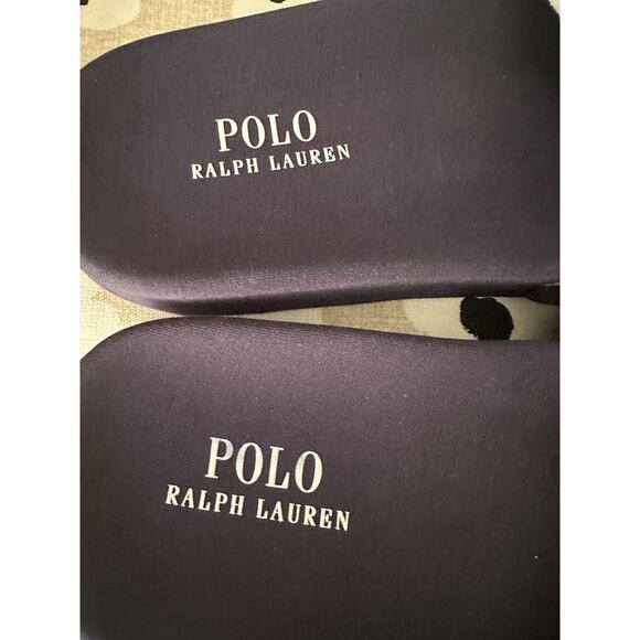 Polo Ralph Lauren Men\'s Hendrick Slide Slip On Sandals Slipper Navy Blue Size 10 main image 9